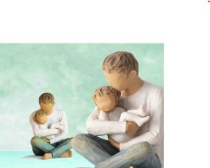 Banner Little One Willow Tree Beeldje