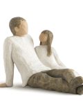 Father Daughter 26031 Willow Tree Beeldje